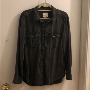 American Eagle Boyfriend Button Up